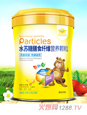 金盾愛(ài)嬰薏苡仁山楂山藥茯苓水蘇糖膳食纖維營(yíng)養顆粒120g
