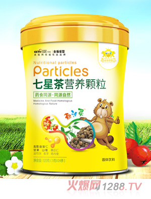 金盾愛(ài)嬰七星茶甘草桔梗金盾龍牡壯骨蒲公英白菊花營(yíng)養顆粒120g