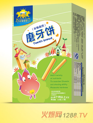 金盾愛(ài)嬰奶伴護腸機能餅干-谷物高鈣小饅頭-谷物高鈣鈣鐵鋅硒磨牙餅-谷物高鈣磨牙棒60g