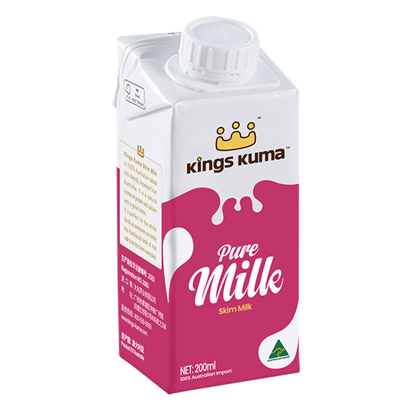 皇室澳玛儿脱脂纯牛奶 天然原生高钙好营养