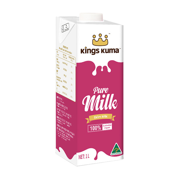 皇室澳玛儿脱脂纯牛奶 更美味更健康