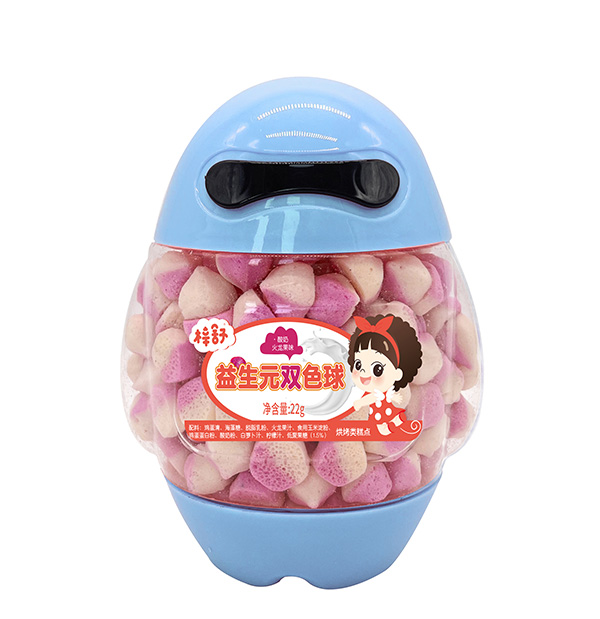  梓舒益生元果C多溶豆-酸奶火龍果味
