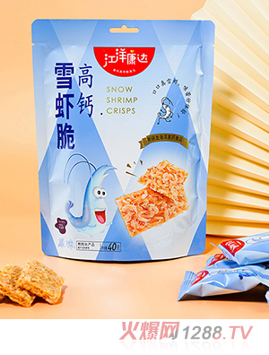 江洋康達(dá)高鈣雪蝦脆 原味詳情圖1 - 副本