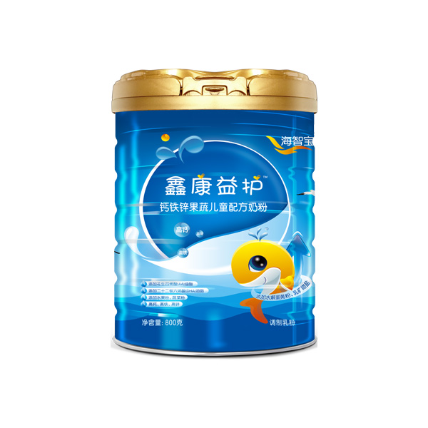 圣元海智寶鑫康益護鈣鐵鋅果蔬兒童配方奶粉800g罐裝.jpg
