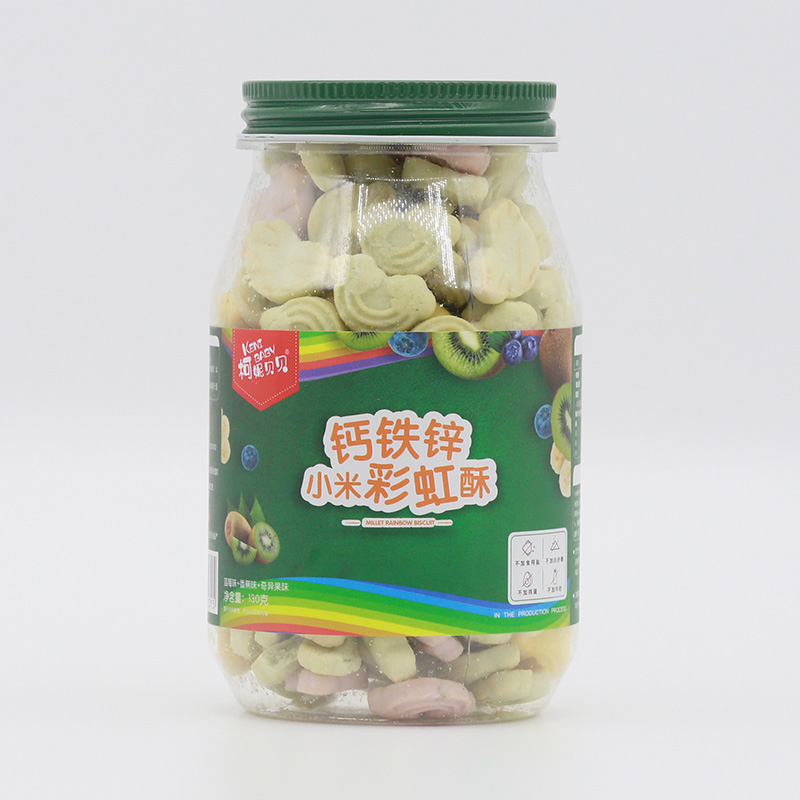  柯妮贝贝钙铁锌小米彩虹酥-蓝莓味+香蕉味+奇异果味