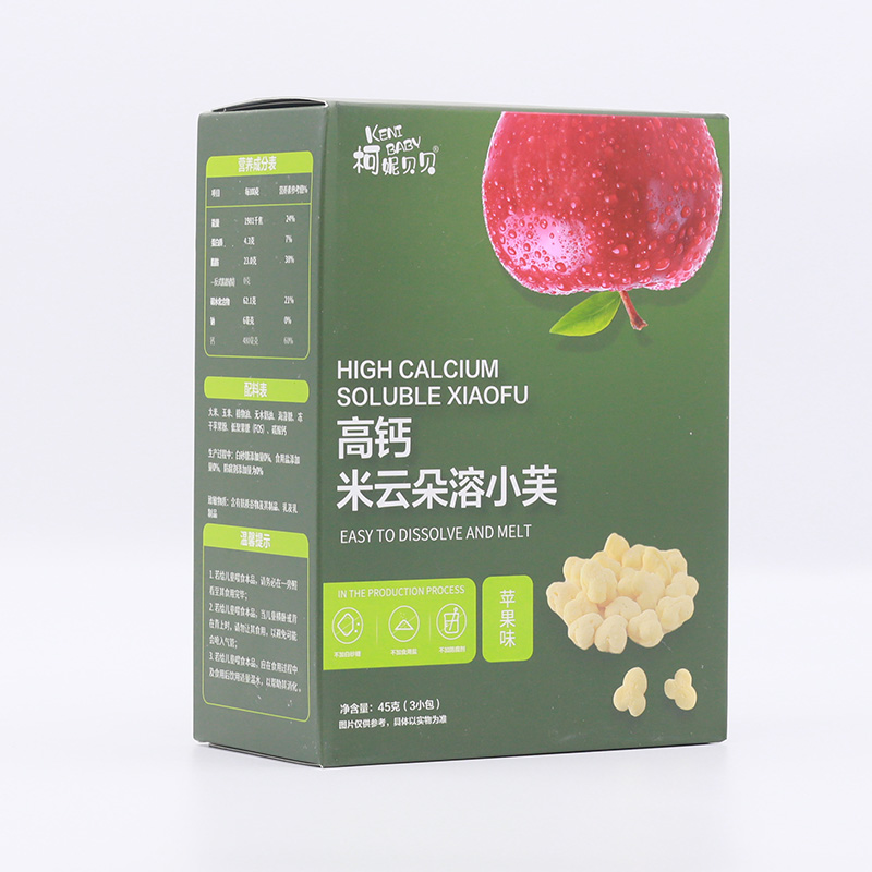  柯妮贝贝高钙米云朵溶小芙-苹果味