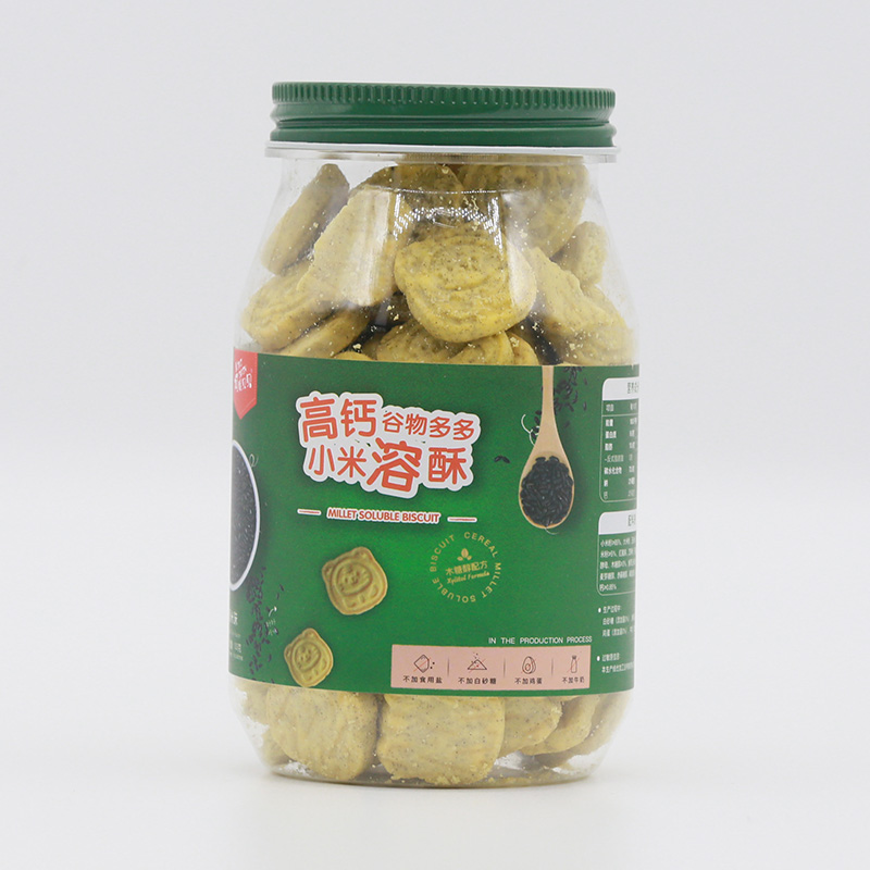  柯妮贝贝高钙谷物多多小米溶酥-黑米味