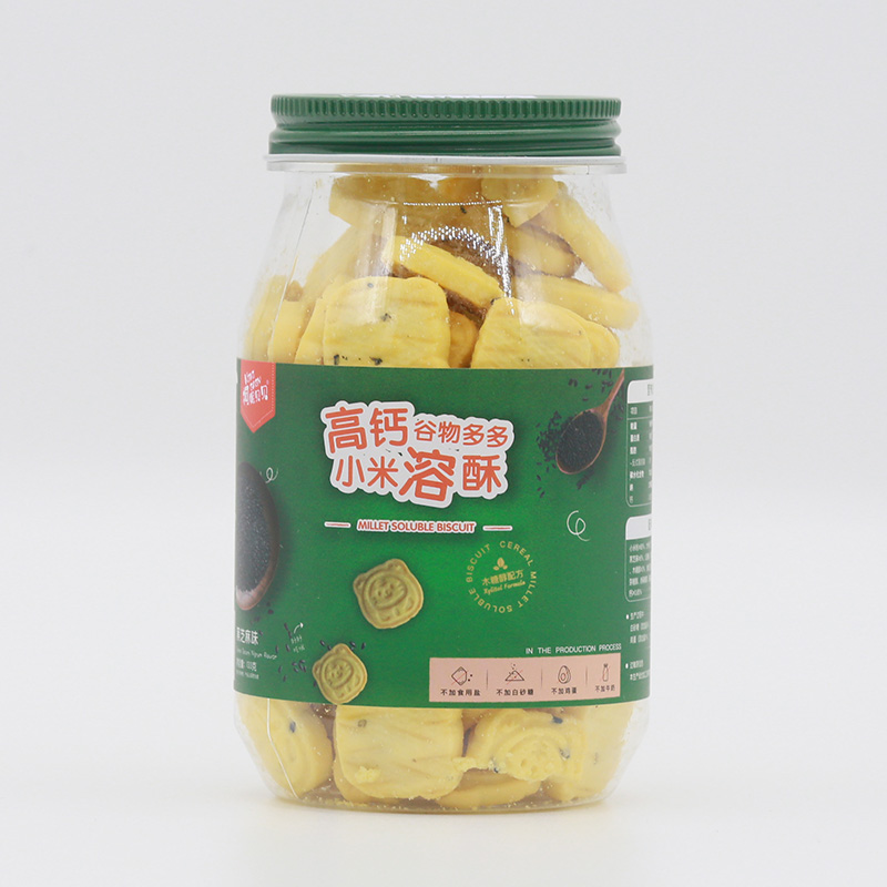  柯妮贝贝高钙谷物多多小米溶酥-黑芝麻味