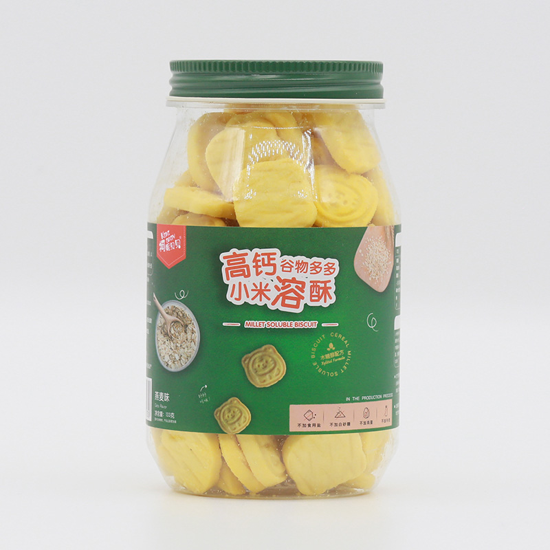  柯妮贝贝高钙谷物多多小米溶酥-燕麦味
