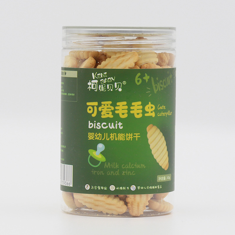 柯妮贝贝婴幼儿机能饼干-可爱毛毛虫