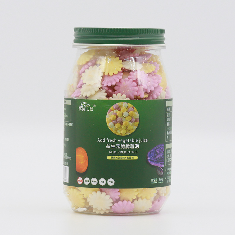 柯妮贝贝益生元脆脆薯泡-原味+南瓜味+紫薯味