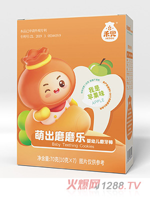 禾兜萌出磨磨樂(lè )磨牙棒-蘋(píng)果味