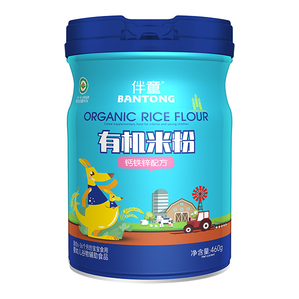 伴童有機(jī)米粉-鈣鐵鋅配方