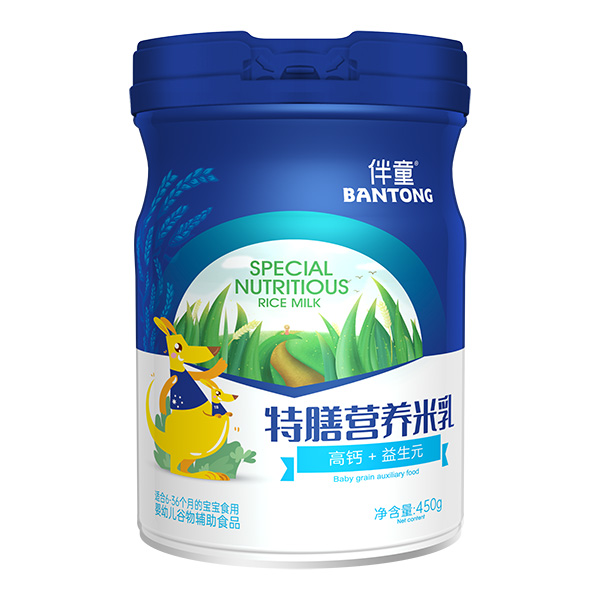   伴童特膳營養(yǎng)米乳-高鈣+益生元