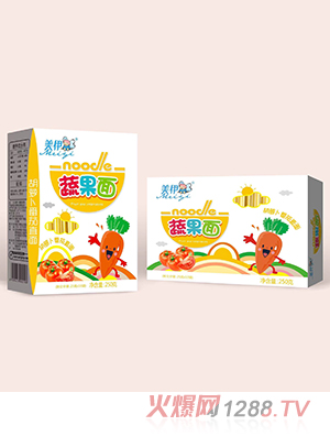 美伊蔬果面-胡蘿卜番茄直面
