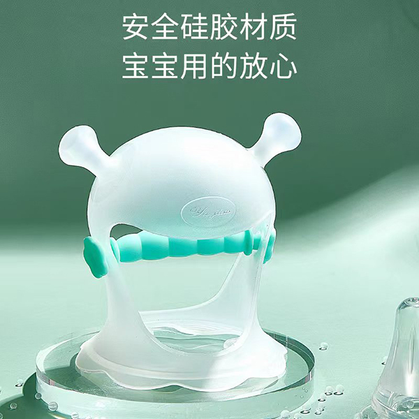 盟宝新品牙胶 安全硅胶材质360°防吃手设计