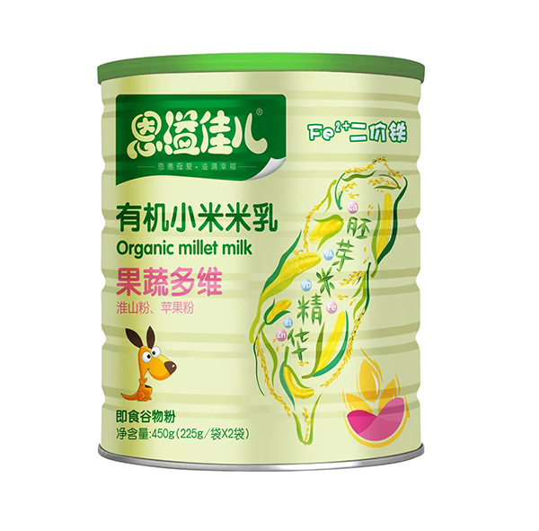  恩溢佳兒有機(jī)小米米乳 果蔬多維