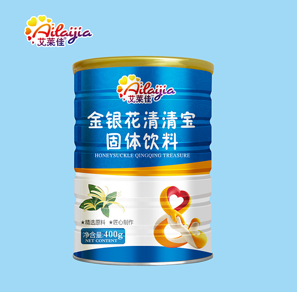  艾萊佳金銀花清清寶固體飲料 桶裝