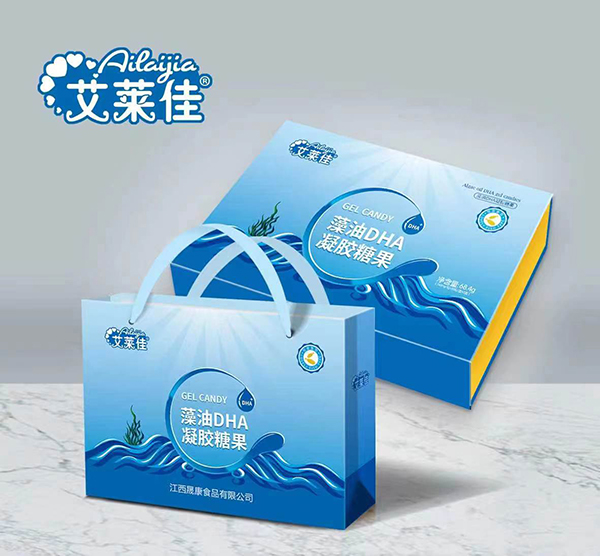  艾萊佳藻油DHA凝膠糖果禮盒裝