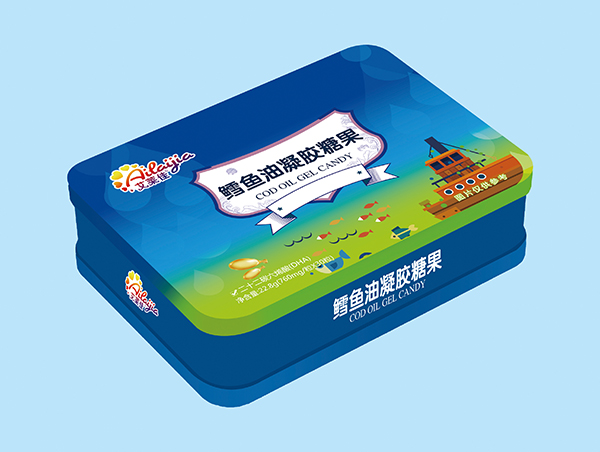  艾萊佳鱈魚油凝膠糖果