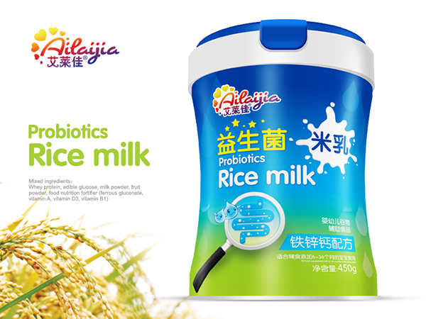  艾萊佳益生菌米乳鐵鋅鈣配方 桶裝