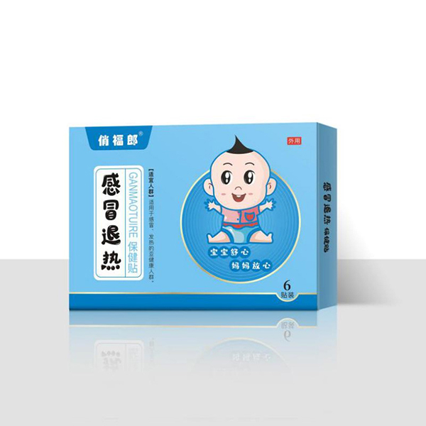  俏福郎感冒退熱保健貼 6貼裝