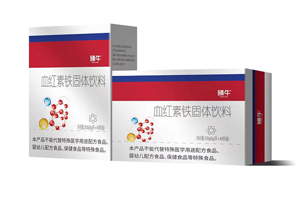  臻牛血紅素鐵固體飲料