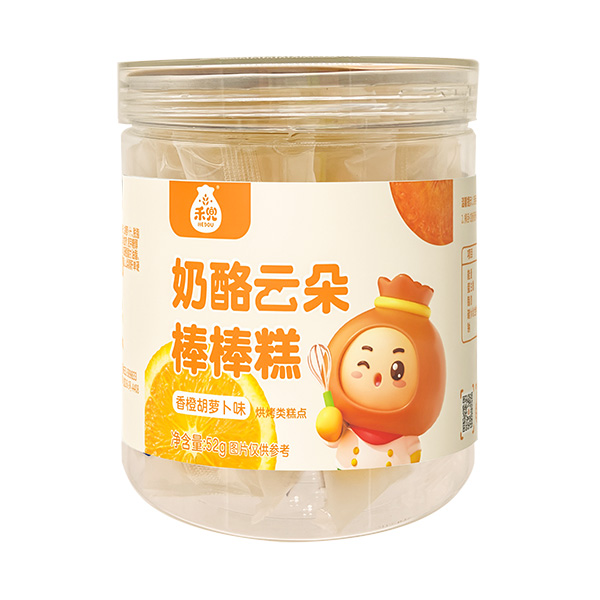  禾兜奶酪云朵棒棒糕-香橙胡蘿卜味