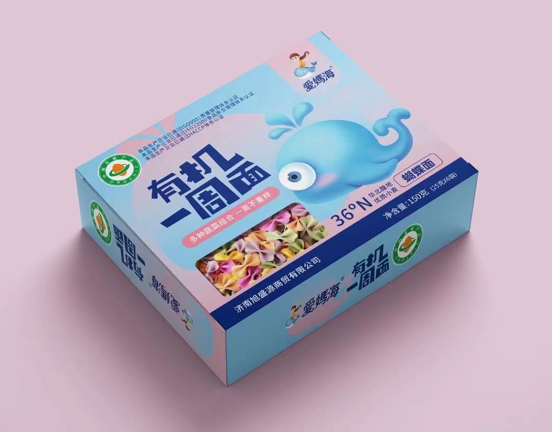   愛媽海有機一周面-蝴蝶面