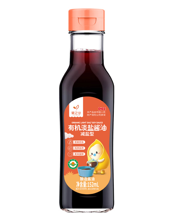  嬰之谷有機淡鹽醬油