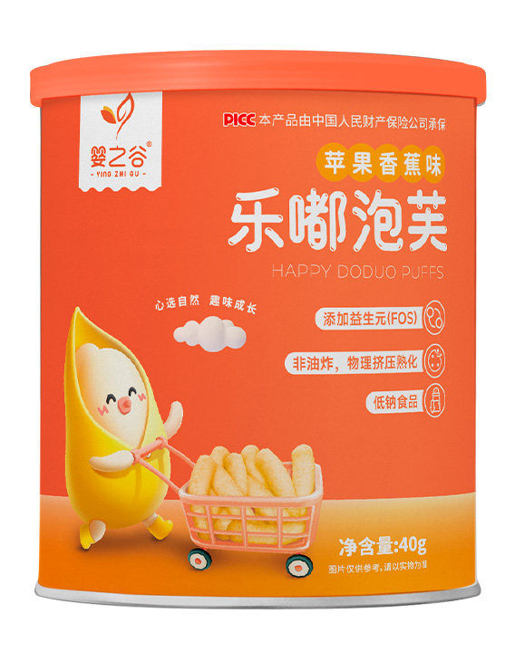  嬰之谷樂(lè)嘟泡芙-蘋果香蕉味