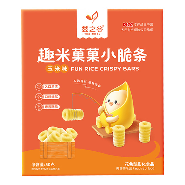  嬰之谷趣米菓菓小脆條-玉米味