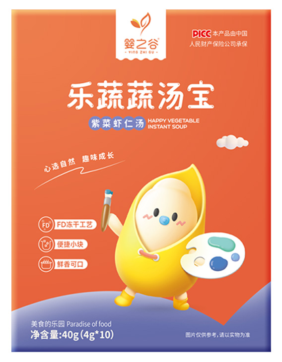 嬰之谷樂蔬蔬湯寶-紫菜蝦仁湯