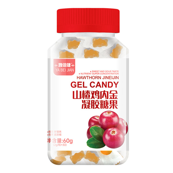  雅倍健山楂雞內金酸凝膠糖果