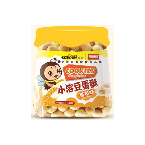  雅倍健小溶豆蛋酥-蛋黃味