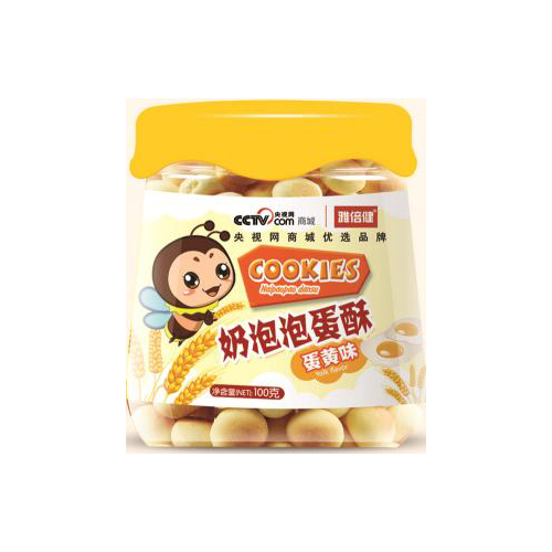 雅倍健奶泡泡蛋酥-蛋黃味