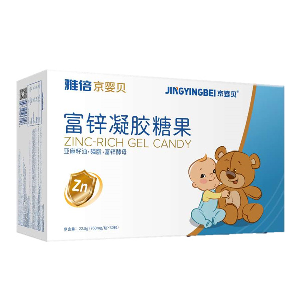   京嬰貝富鋅凝膠糖果