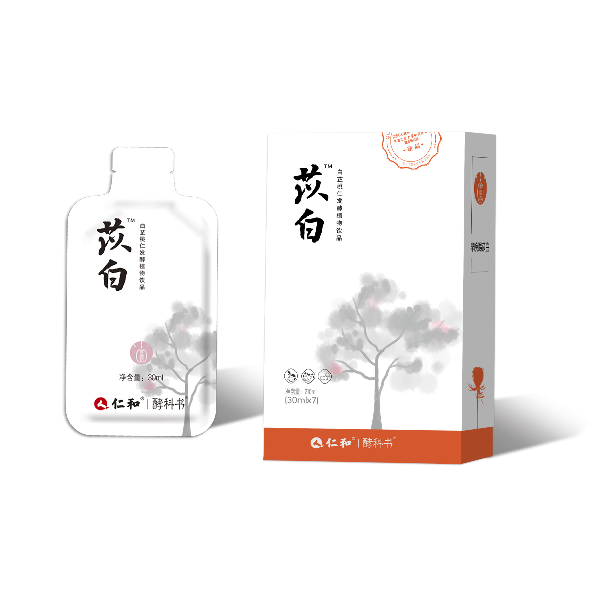  仁和苡白白芷桃仁发酵植物饮品