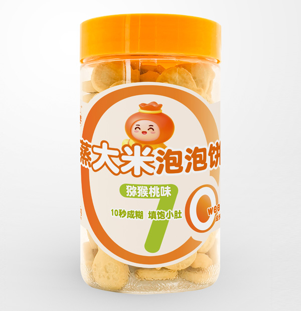   禾兜蒸大米泡泡餅-獼猴桃