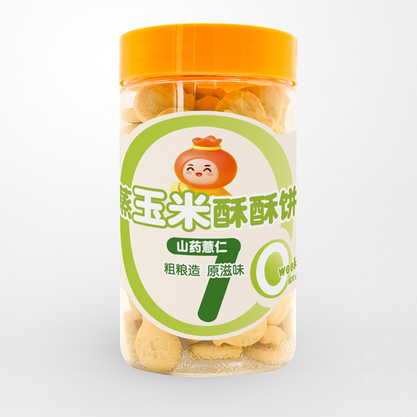  禾兜蒸玉米酥酥餅-山藥薏仁