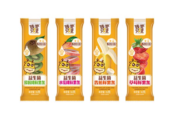  臻愛兒童益生菌鮮果條系列