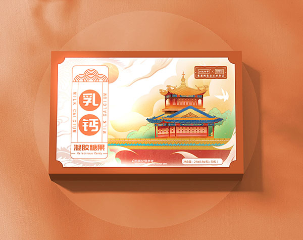  內(nèi)廷御奉紫禁城乳鈣凝膠糖果
