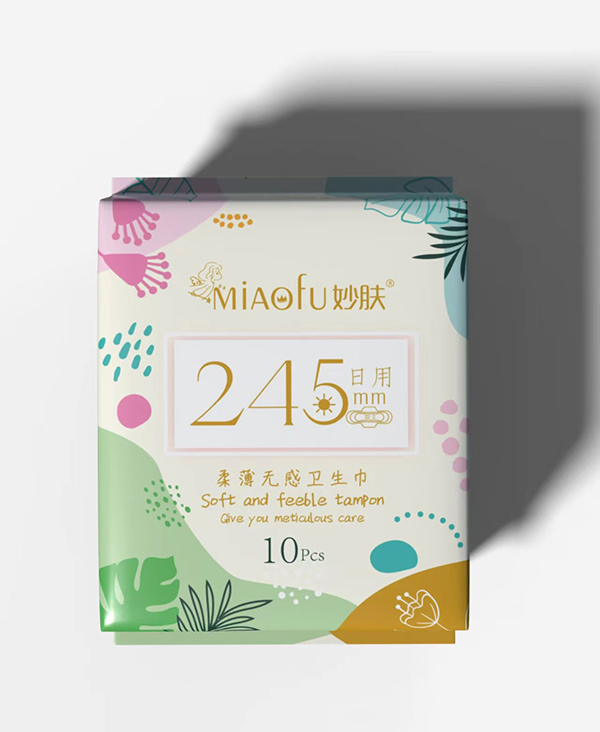  妙膚柔薄無(wú)感衛生巾-日用245mm