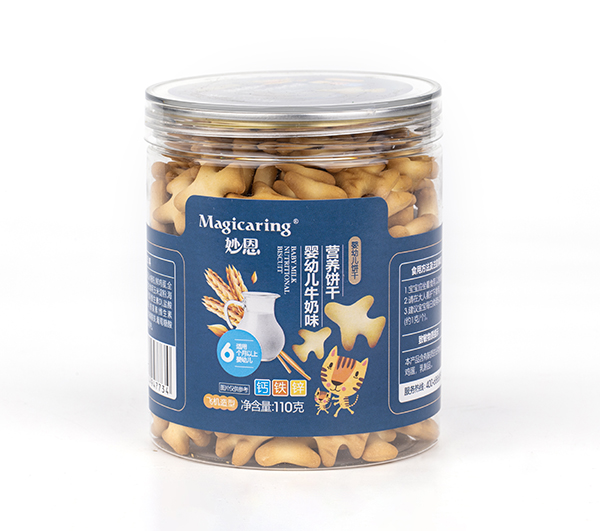  妙恩嬰幼兒牛奶味營養(yǎng)餅干 飛機(jī)造型