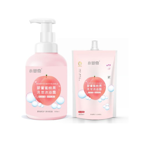   小嬰奇嬰童蜜桃果洗發(fā)沐浴露