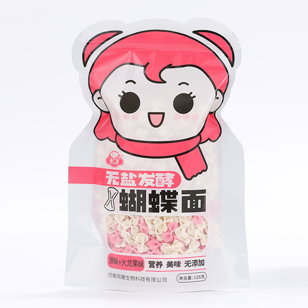 康廣利無(wú)鹽發(fā)酵蝴蝶面 原味+火龍果味
