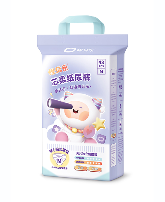  修貝樂(lè)芯柔紙尿褲M