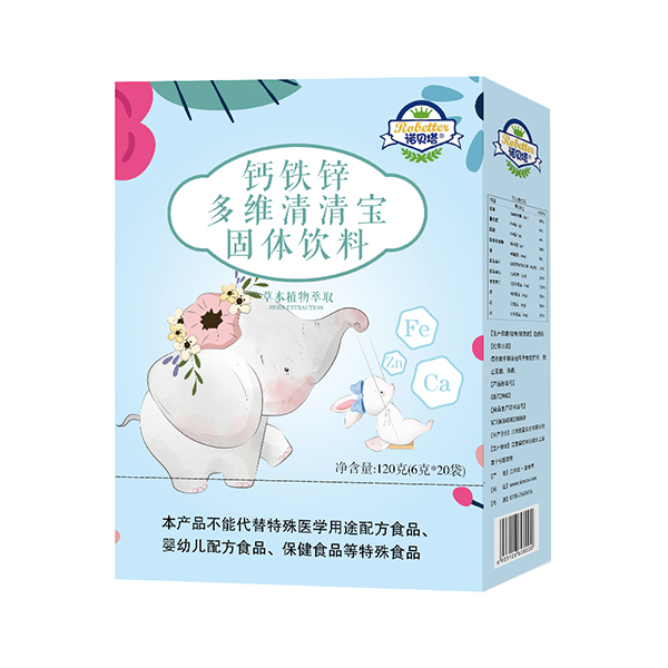 諾貝塔鈣鐵鋅多維清清寶（紙盒）