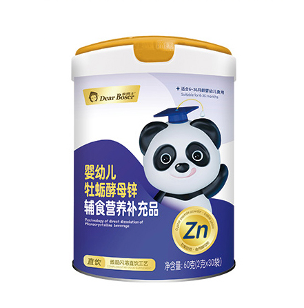  親博士嬰幼兒牡蠣酵母鋅輔食營(yíng)養(yǎng)補(bǔ)充品60g