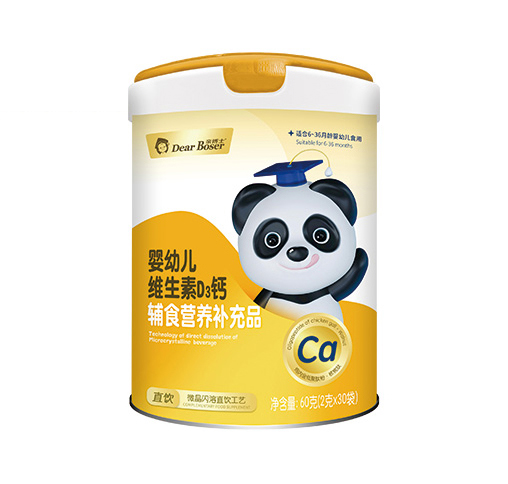  亲博士婴幼儿维生素D3钙辅食营养补充品60g